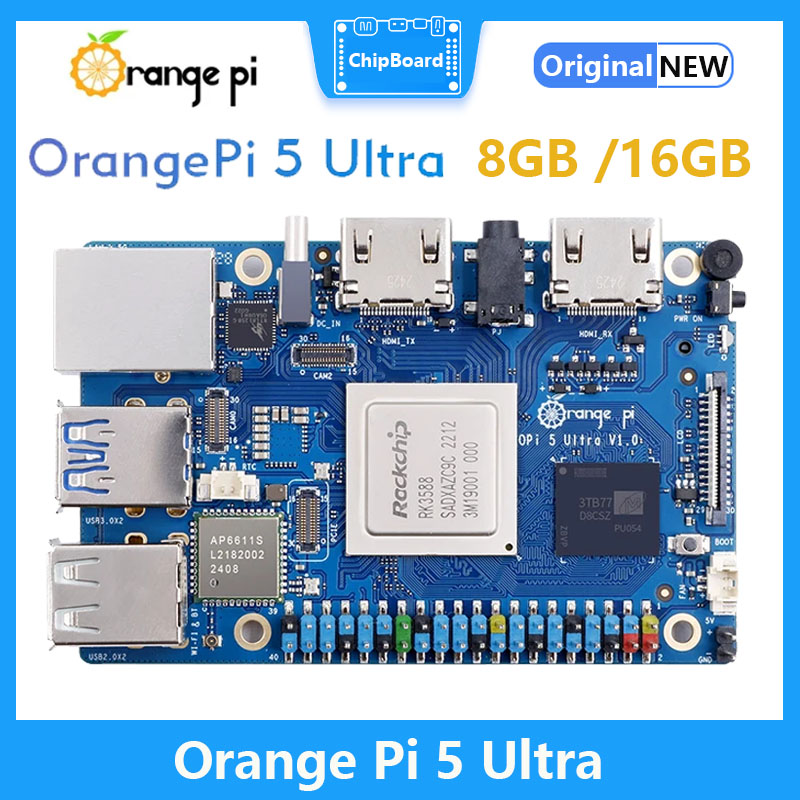 Orange Pi 5 Ultra 8 ГБ/16 ГБ L – обзор и цена Rockchip Rk3588 Development Board